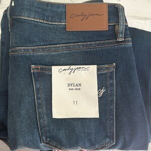 Carly Jean Los Angeles Dylan dad jeans.  Dark wash size 11
